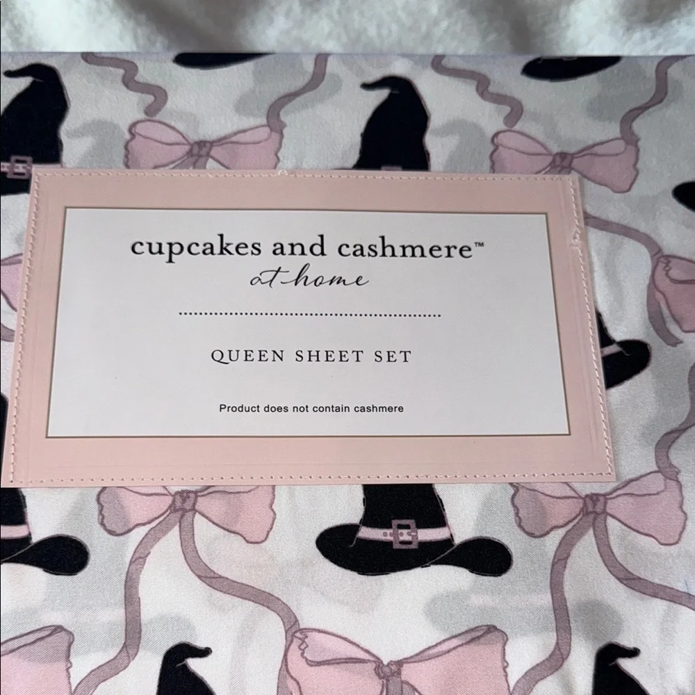 Cupcakes and Cashmere Witch Hat and bows sheet set 🎀🎀🧙🏻 2025